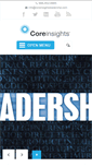 Mobile Screenshot of coreinsightsleadership.com